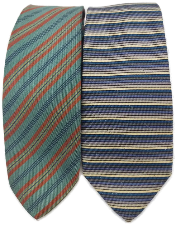 Versace Herren Krawatten Set (2 Stück) mehrfarbig Vintage - Bild 4