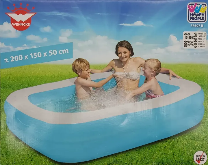 Aufblasbarer Familienpool von WINNIE / Happy Pools - Bild 1