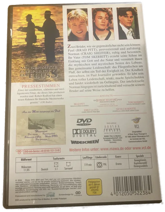 Robert Redford - Aus der Mitte entspringt ein Fluss - DVD - Bild 3