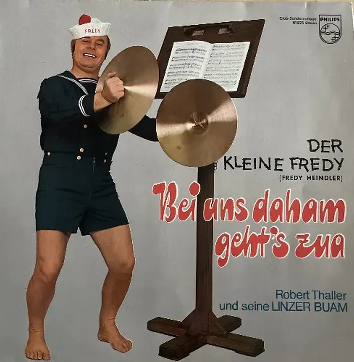 LP - Der kleine Fredy - bei Uns daham geht´s zu - Bild 1