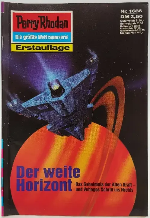  Romanheft Perry Rhodan Erstauflage Nr.1666 - Bild 2