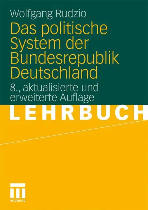 Das politische System der Bundesrepublik Deutschland - Wolfgang Rudzio - Bild 1