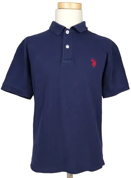 U.S. POLO ASSN Jungen Polo Shirt, marine - Gr. 8 - Bild 1