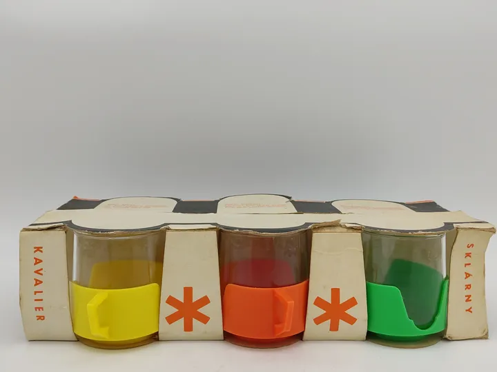 6-teiliges Gläser- bzw. Teetassen-Set aus den 70er-Jahren - Bild 1
