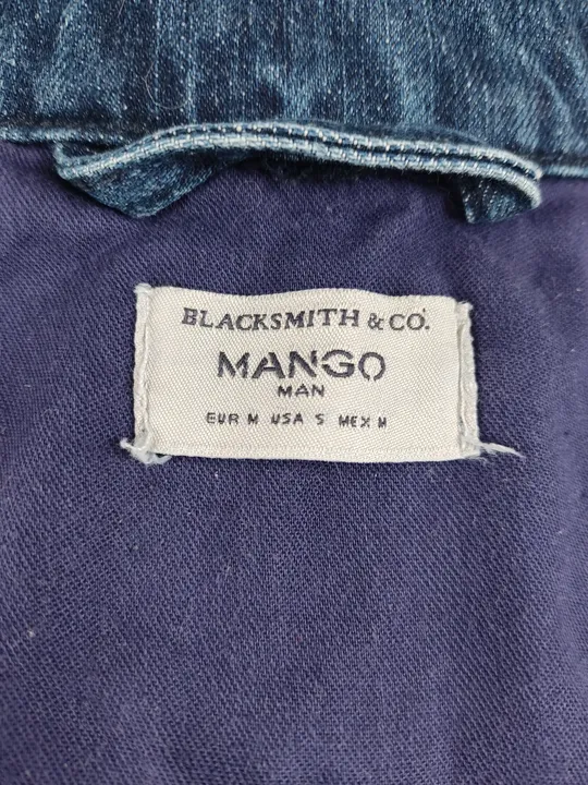 Mango stonewashed Jeans-Gilet - Bild 4