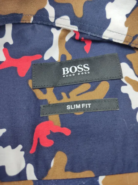 Boss Herren Hemd camouflage Gr. 43 - Bild 2