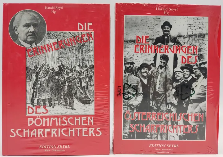 Die Erinnerungen der österreichischen Henker - Harald Seyrl Hg. 2 Bücher  - Bild 1