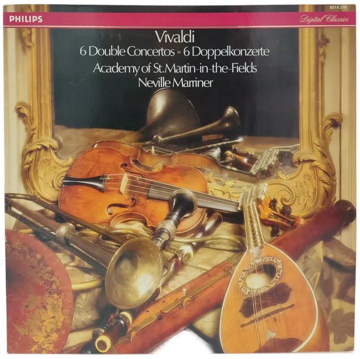 Vinyl LP - Antonio Vivaldi, Neville Marriner - 6 Doppelkonzerte  - Bild 2