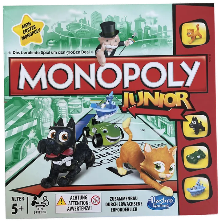 HASBRO Monopoly Junior (H1216984) ab 5 Jahre - Bild 1