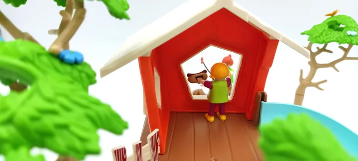 Playmobil Abenteuer-Baumhaus mit Rutsche 71001  - Bild 6