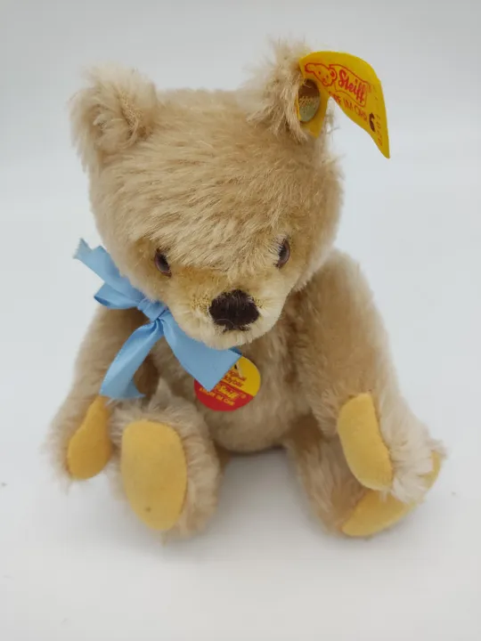 Kleiner Steiff Teddybär mit Schleife  - Bild 1