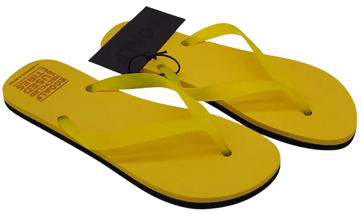 ECOALF TRANSLU Flip Flops, gelb - Gr. EU 41/42 - Bild 1