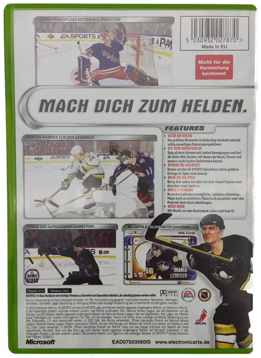 EA SPORTS NHL 2002 - X-Box - Bild 2