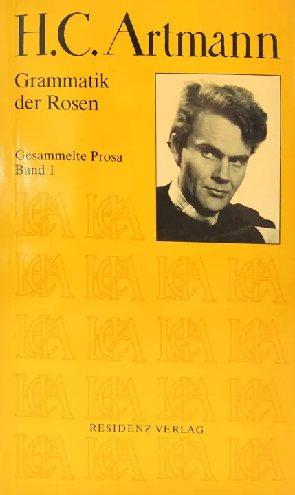 Hans Carl Artmann - Grammatik der Rosen - Gesammelte Prosa Band 1 - Bild 1