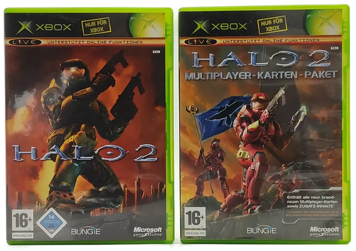 XBOX Halo 2 & Halo 2 Multiplayer Karten Paket Bundle - Bild 4