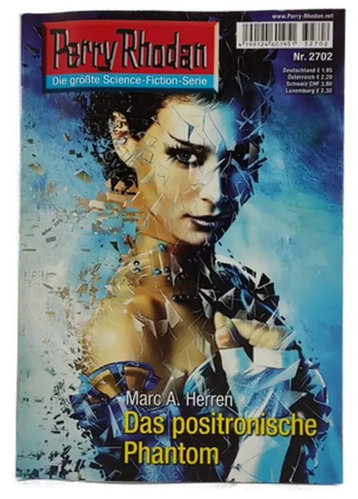 Romanheft Perry Rhodan Das positronische Phantom Erstauflage Nr.2702 - Bild 1