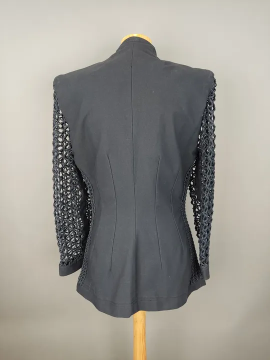 Damen-Blazer mit geknüpften Makramee-Details - M/L - Bild 3