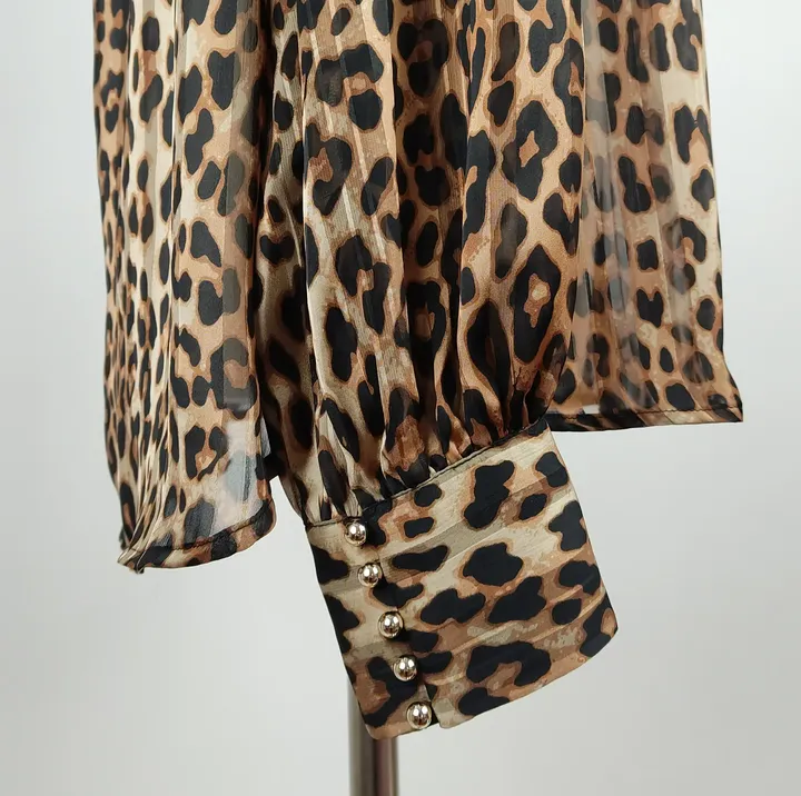 H&M Damen Bluse Leopardenmuster - S  - Bild 3