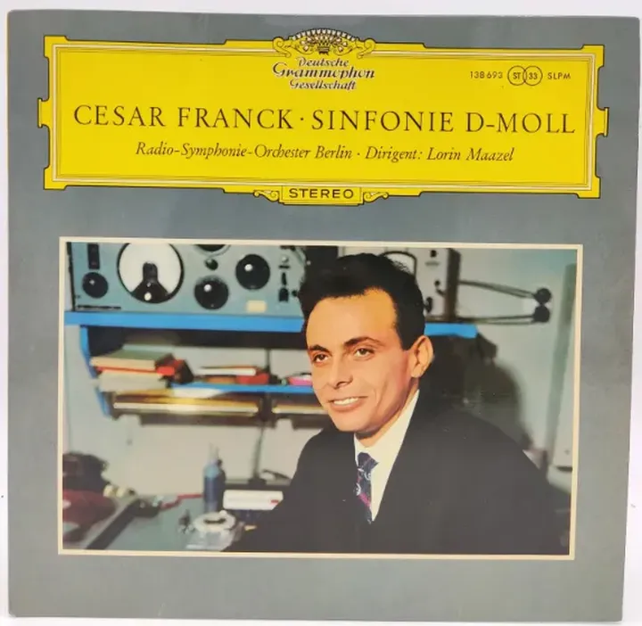 Vinyl LP - Cesar Franck - Sinfonie D-Moll  - Bild 1