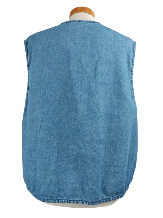 Lontrum Blues Damen Weste, blau - Gr. XL - Bild 2