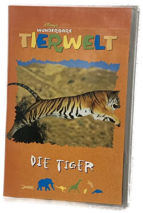 Disneys wunderbare Tierwelt: Die Tiger - VHS - Bild 1