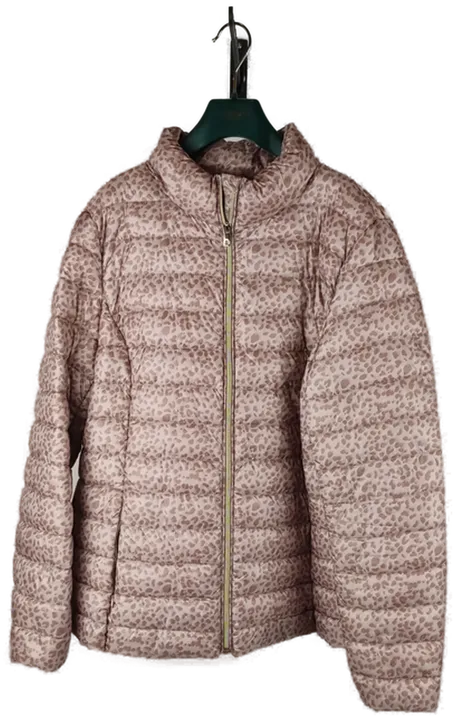 MONTEGO Damen Animal-Print Steppjacke Größe 42 XL - Bild 1