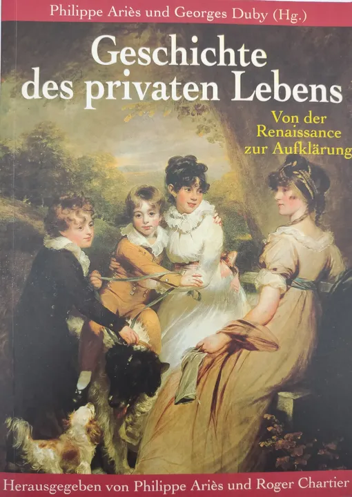 Geschichte des privaten Lebens. In 5 Bänden - Philippe Ariès & Georges Duby [Hrsg.] - Bild 6