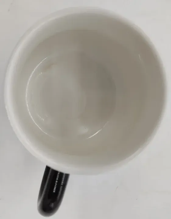 SHENDONG Panda-Teetasse mit Deckel und Löffel weiß/schwarz - Bild 3
