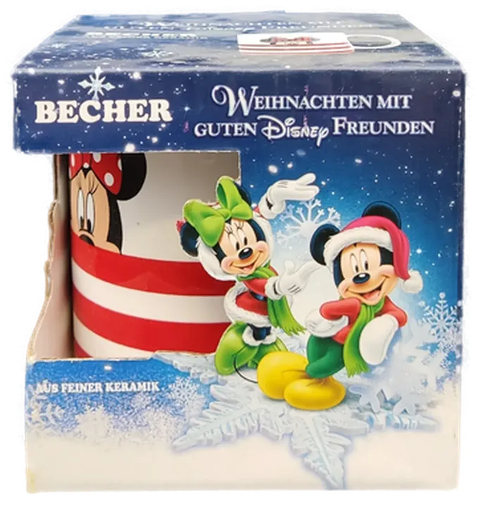 Disney Weihnachten mit guten Freunden Minnie Maus Becher - Bild 2