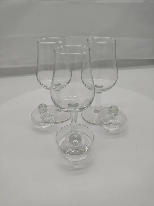 Whiskey-Tasting Gläser mit Deckel (3er Set) - Bild 1