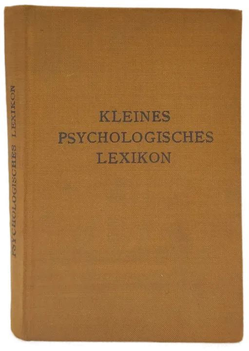 Kleines Psychologisches Lexikon - Bild 1