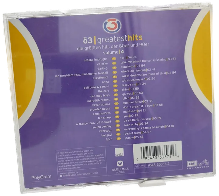 Ö3 Greatest Hits – Volume 4 (Audio CD) - Bild 2