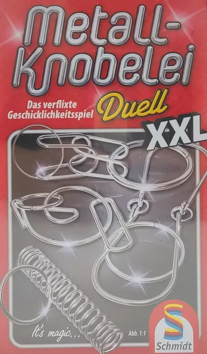 Metall-Knobelei Duell XXL - Gesellschaftsspiel, Schmidt  - Bild 1