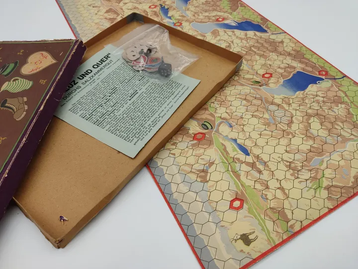 Kreuz und quer durchs Salzkammergut - Vintage Gesellschaftsspiel - Bild 2