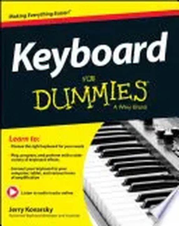 Keyboard For Dummies - Jerry Kovarsky        Englische Ausgabe - Bild 1