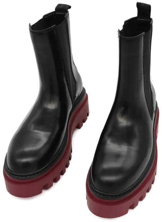  Calvin Klein Flatform Mid Chelsea Boot Schuhe Größe 40 Damen - Bild 2