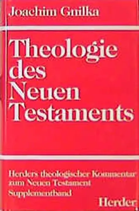 Theologie des Neuen Testaments - Bild 1