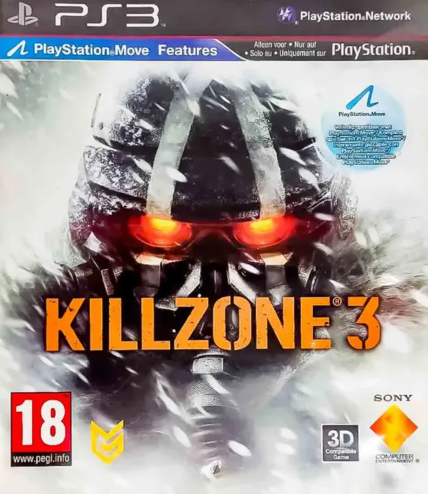 Playstation Sony PS3 Spiel Killzone 3 - Bild 1