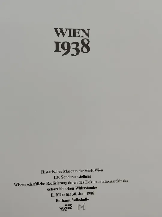 Wien 1938 - Dokumentationsarchiv des österreichischen Widerstandes [Hrsg.] - Bild 2