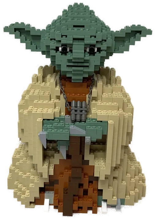 LEGO Star Wars Yoda - Sandgreen - 7194 - Bild 1