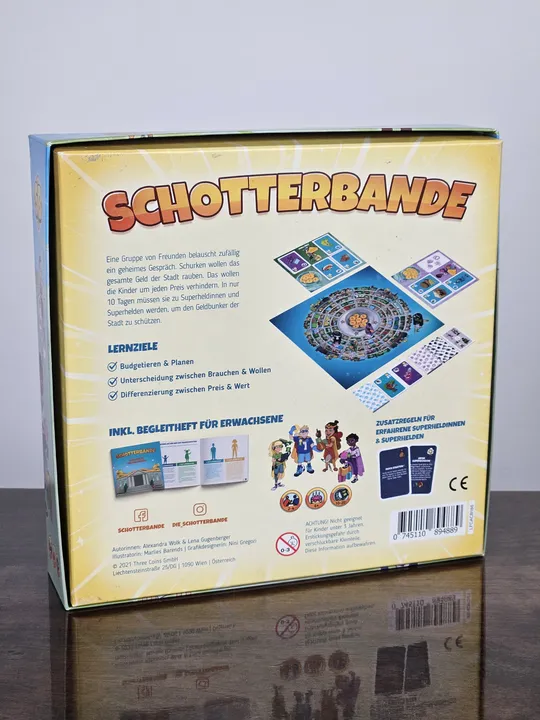 SCHOTTERBAND - Gesellschaftsspiel - THREE COINS - Bild 2