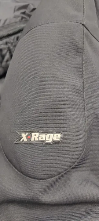 X-RAGE Herren Motorradjacke schwarz Gr. S - Bild 7