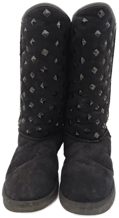 Moschino Damen Stiefel schwarz Gr. 36 - Bild 2