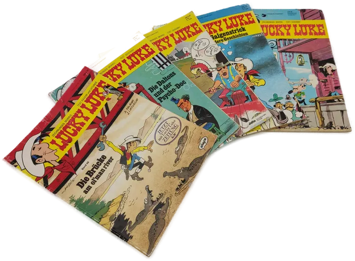 5 Lucky Luke Hefte / Comics - Bild 2