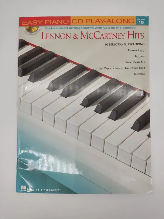 Easy Piano Cd Play-Along Volume 16- Lennon And Mccartney Hits  - Bild 1