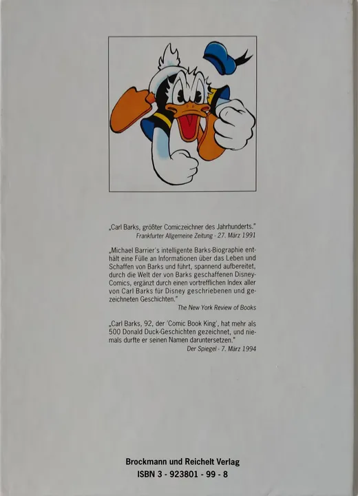 Carl Barks - Die Biographie - Michael Barrier, Carl Barks - Bild 2