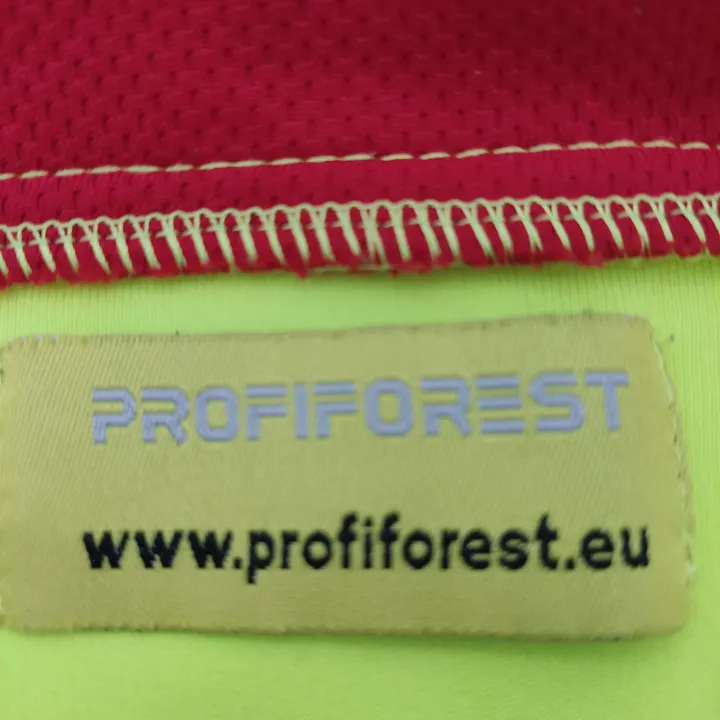 Profiforest Langarm Signalfarben-Sicherheits Forst Shirt - 46 - Bild 4