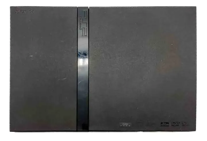 Sony PS2/Playstation 2 Slim mit 2 Controller , 8MB Speicherkarte, Netzkabel und Videokabel  - Bild 4