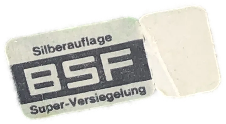 Vase BSF versilbert, Metall - Vintage, unbeschädigt - Bild 2