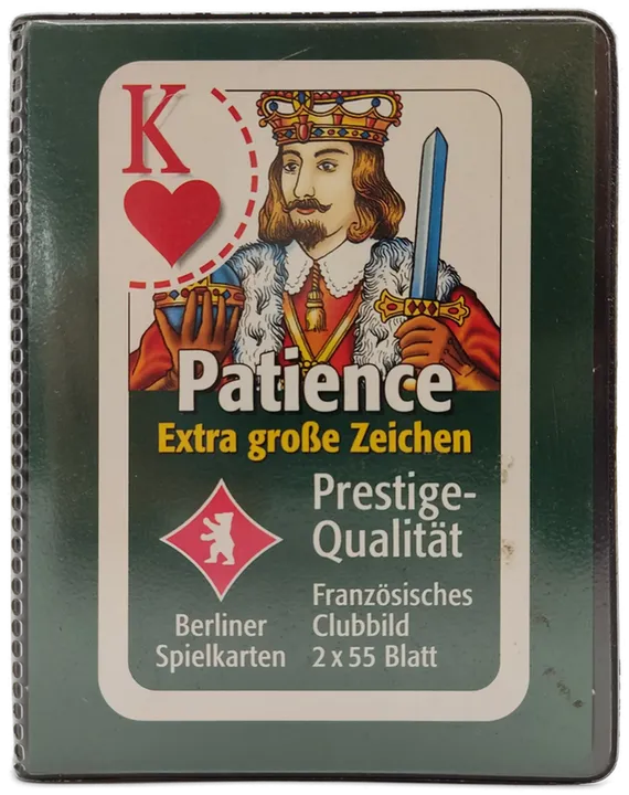 Patience Mini Kartenspiel - Berliner Spielkarten - Bild 1